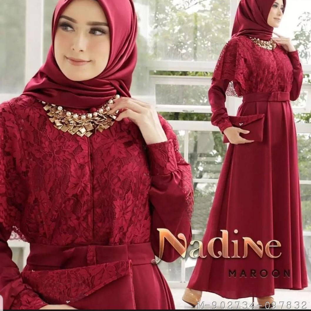 DRESS MUSLIM WANITA GAMIS MAXI BALOTELY 3