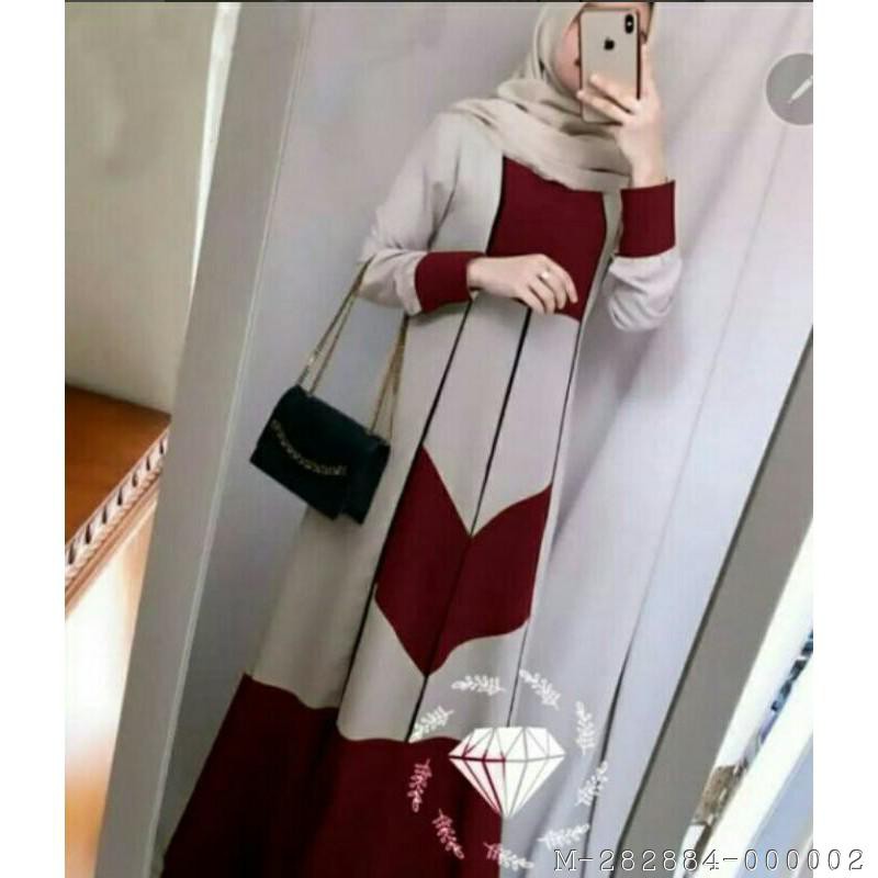 DRESS MUSLIM WANITA MAXI