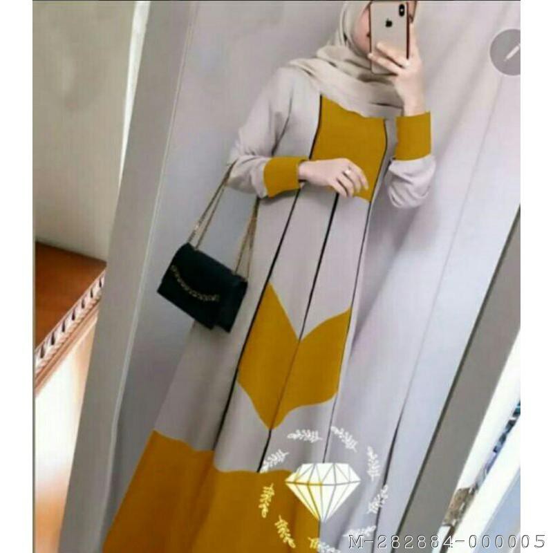 DRESS MUSLIM WANITA MAXI 3