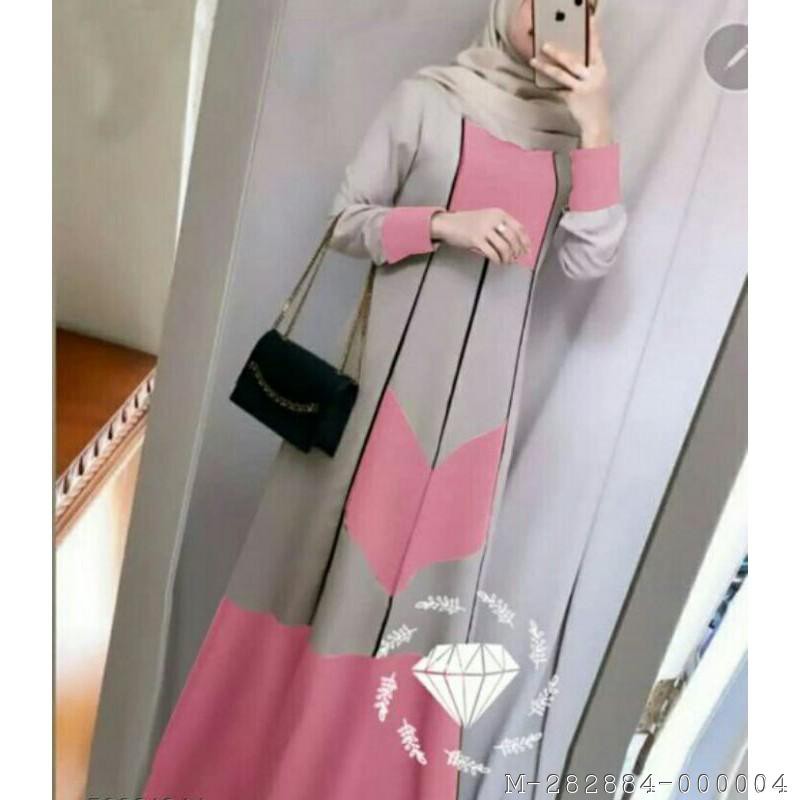 DRESS MUSLIM WANITA MAXI 4