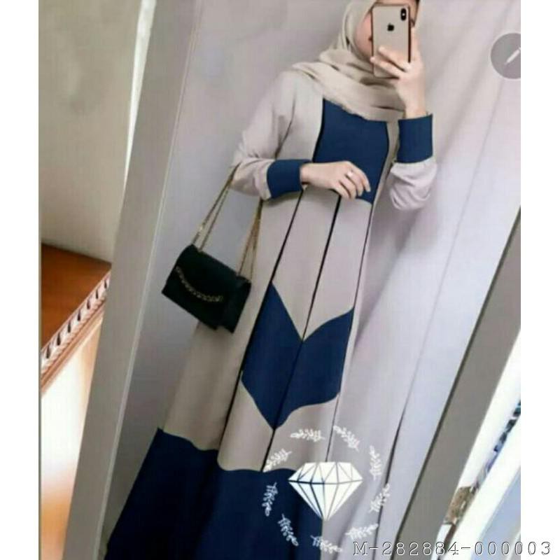 DRESS MUSLIM WANITA MAXI 5