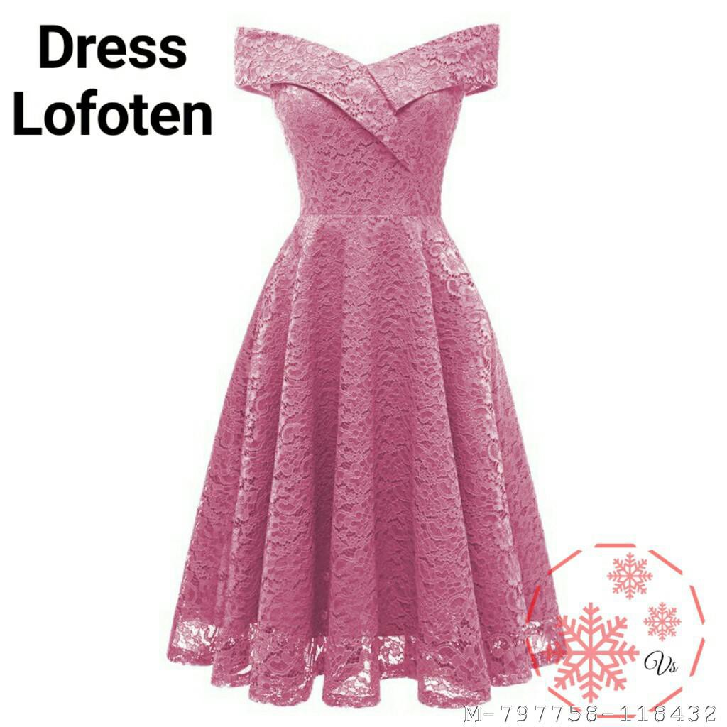 DRESS SABRINA BRUKAT SLETEING LOFOTEN