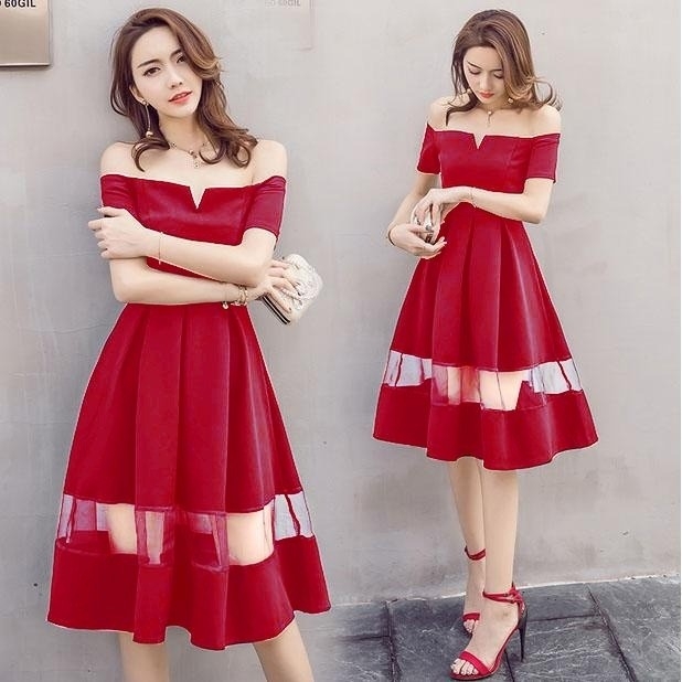 DRESS SUZUNE RED