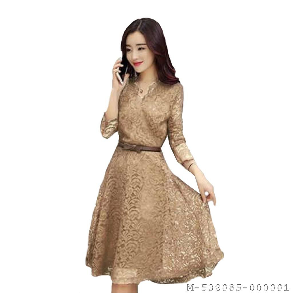 DRESS WANITA BRUKAT KOMBINASI 2