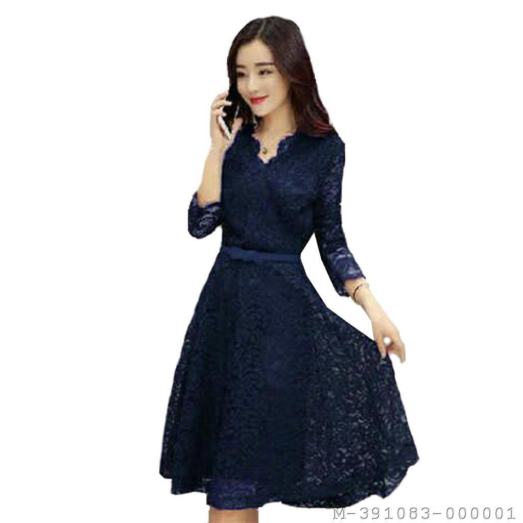 DRESS WANITA BRUKAT KOMBINASI 4