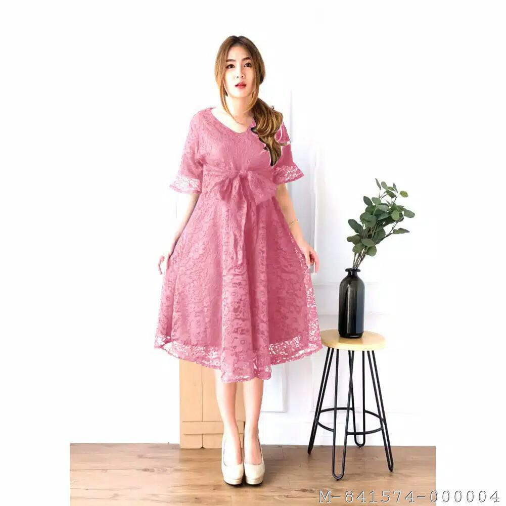 DRESS WANITA CASUAL MIDI YESSI 3