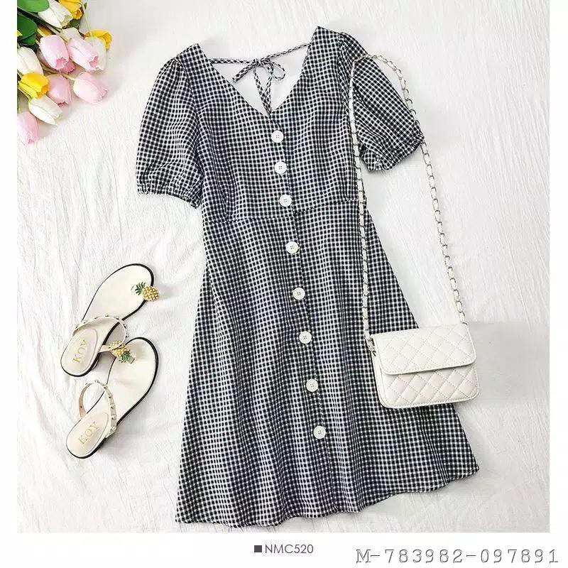 DRESS WANITA CASUAL RONA KATUN 2