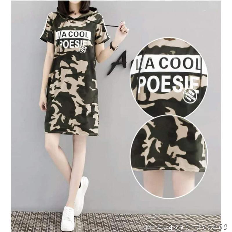 DRESS WANITA HODIE COOL LORENG 2