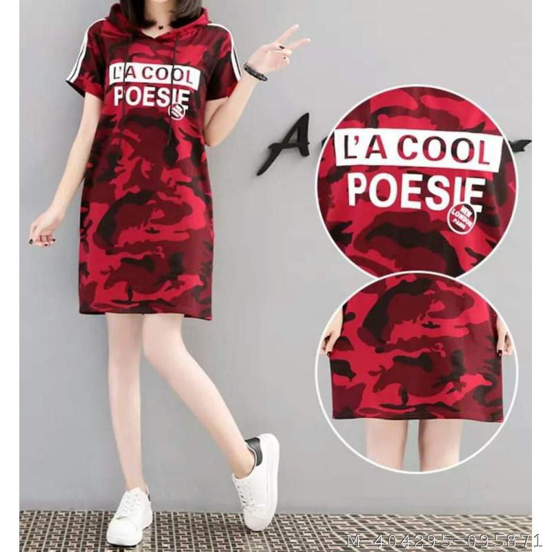 DRESS WANITA HODIE COOL LORENG 3