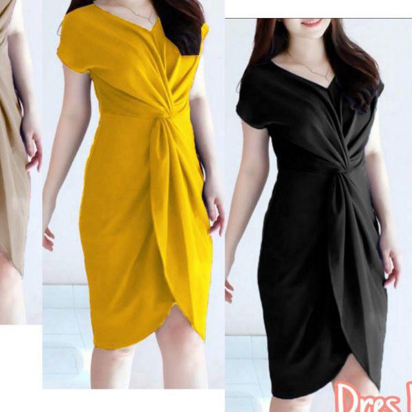 DRESS WANITA KEURA MOSCREPE 3