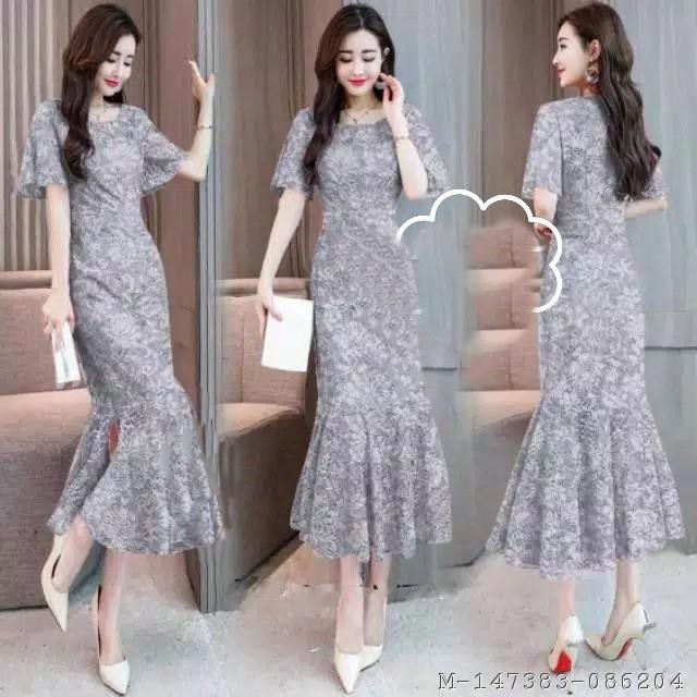 DRESS WANITA MELI BROKAT 5