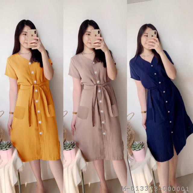 DRESS WANITA MIKAYLA MOSCREPE