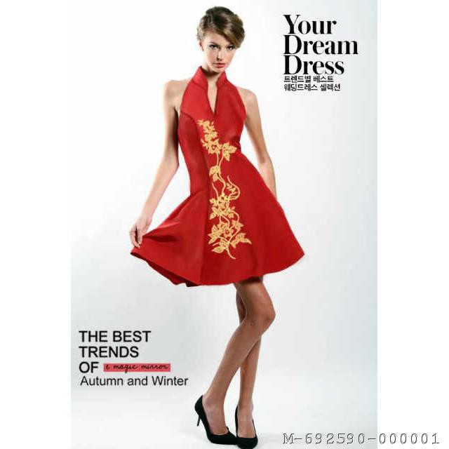 DRESS WANITA MODEL CHEONGSAM