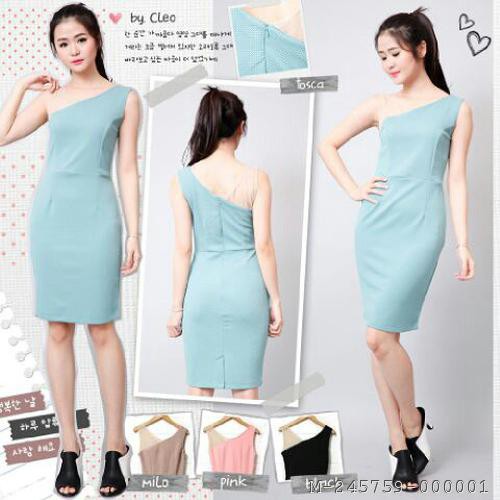 DRESS WANITA TILE WEDGES WAFFLE