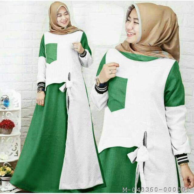 DRESS WANITA ZELENA