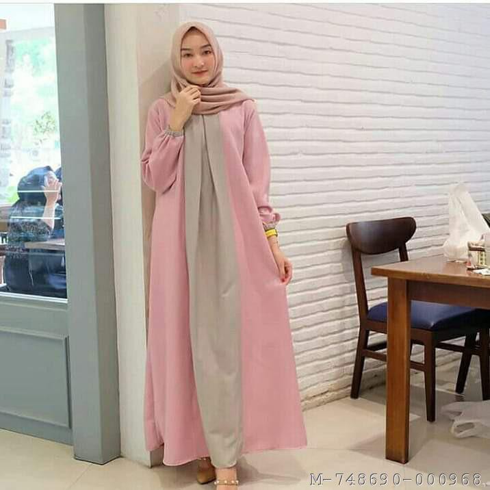 DRESS WANITA ZOE MOSCREPE 2