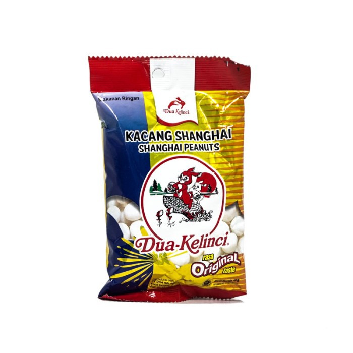 DUA KELINCI KACANG PILUS (ATOM) PLASTIK 90 GR