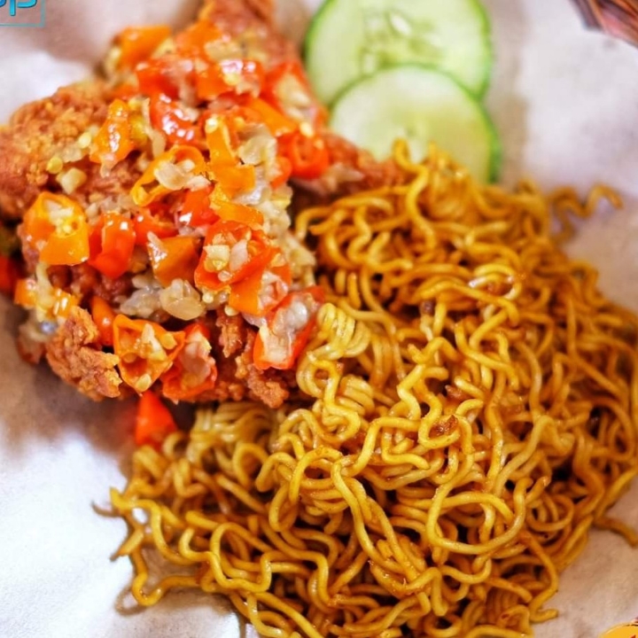 Geprek Dada Ayam Dgn Mie Goreng Level 0-20