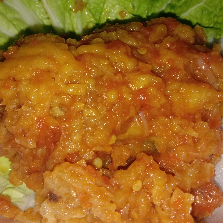 Dada Bumbu Merah Manis Pedas 