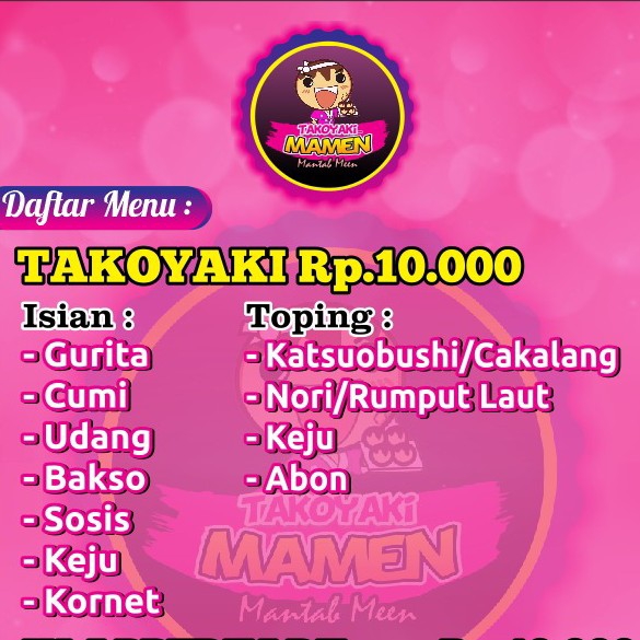 Daftar Menu