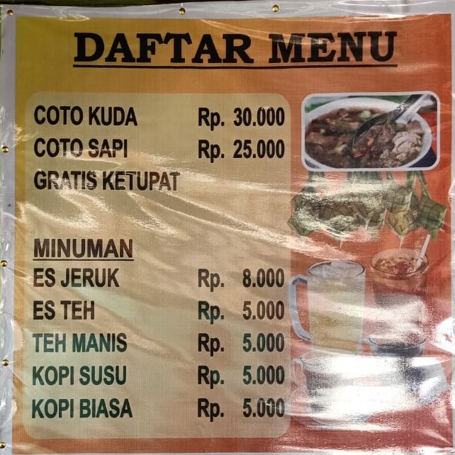 Daftar Menu