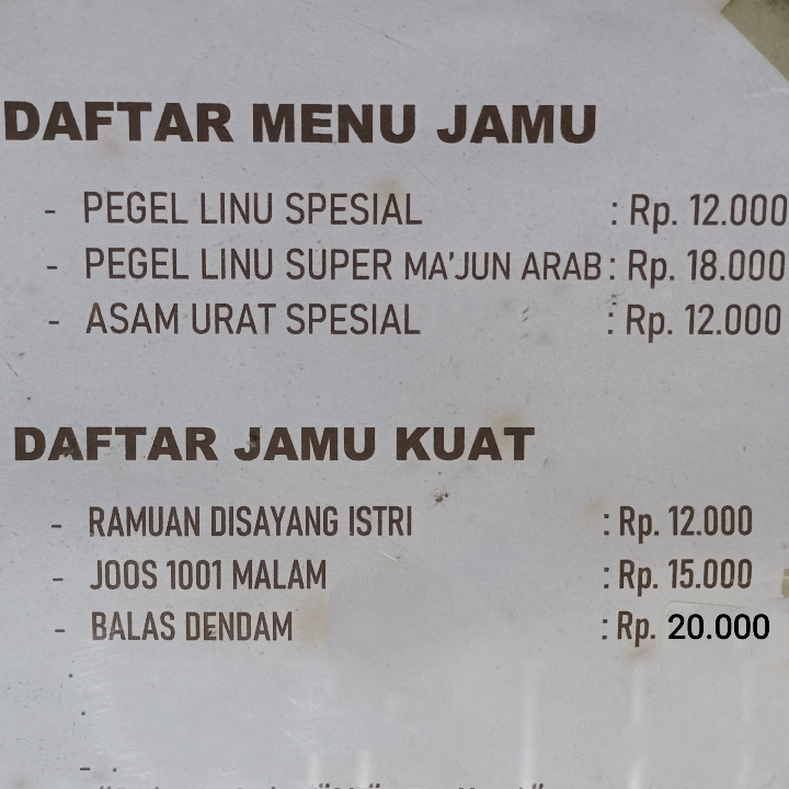 Jamu Pegel Linu Sepesial