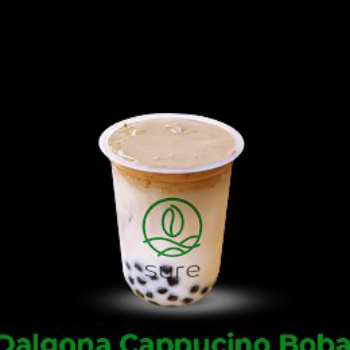 Dalgona Cappucino Boba