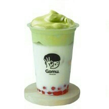 Dalgona Matcha Milk Buble