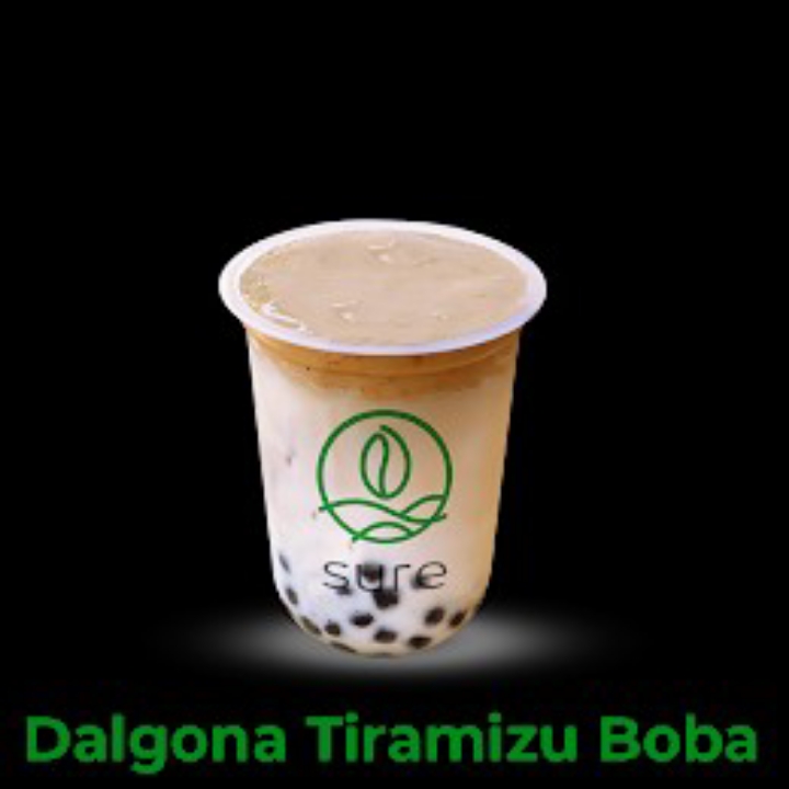 Dalgona Tiramizu Boba