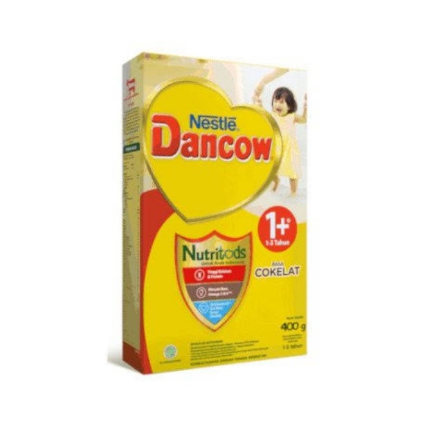 Dancow 1 Plus Rasa Cokelat 400 G