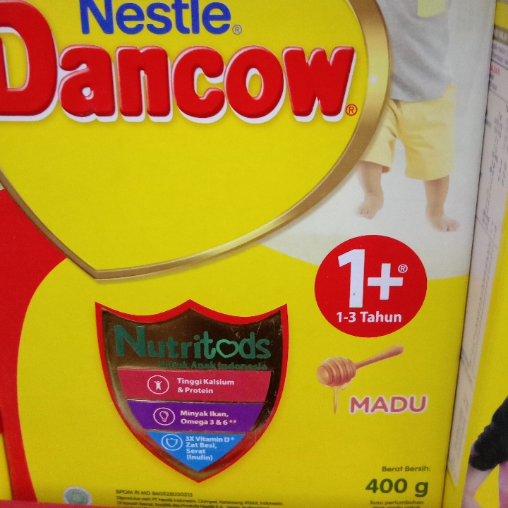 Dancow 1plus Madu 400g