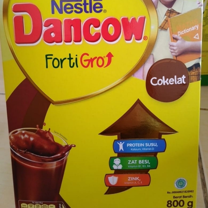 Dancow Fortigro Coklat 800gr