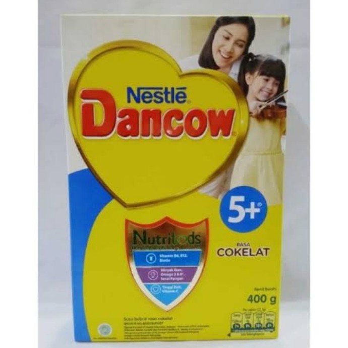 Dancow Susu Peetumbuhan Rasa Coklat 5 Plus 400 G