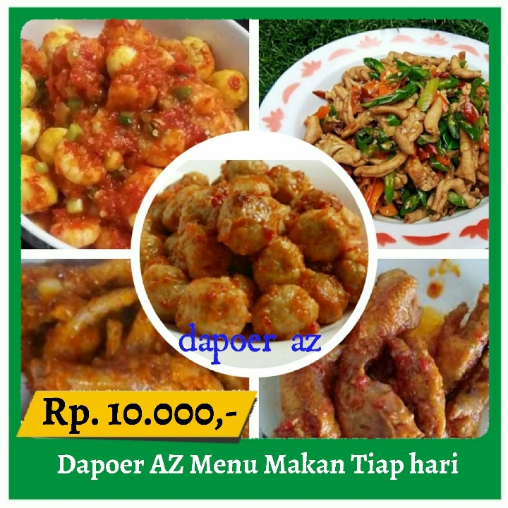 Dapoer AZ-Menu Makanan tiap Hari