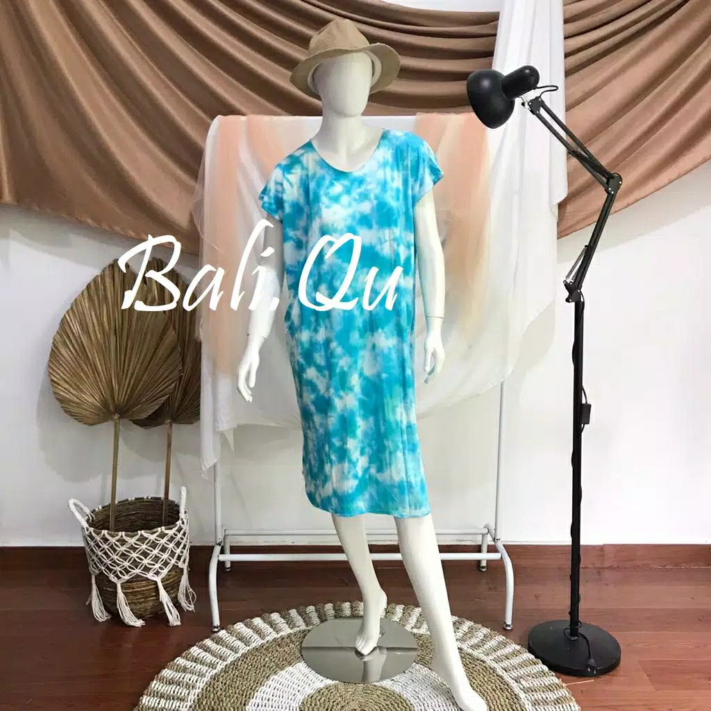 Daster Tie Dye Panjang Kain Halus Bali - 002 2