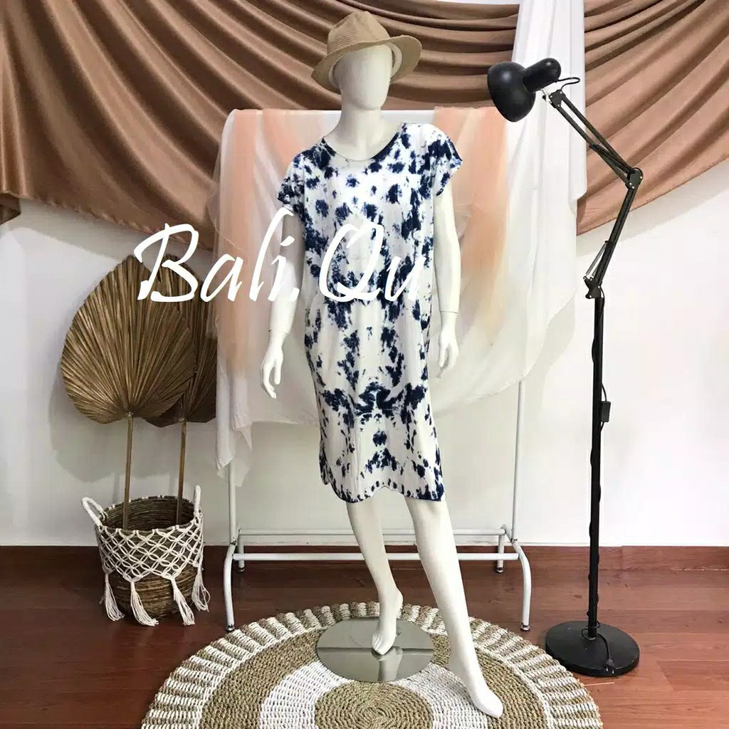 Daster Tie Dye Panjang Kain Halus Bali - 001 3