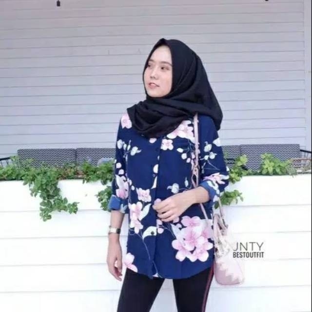 Delova blouse navy