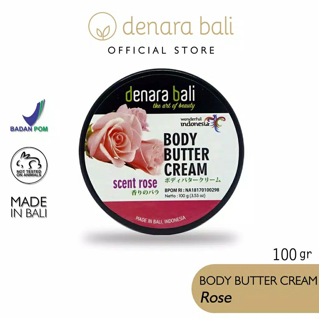 Denara Bali Body Butter Cream 100gr