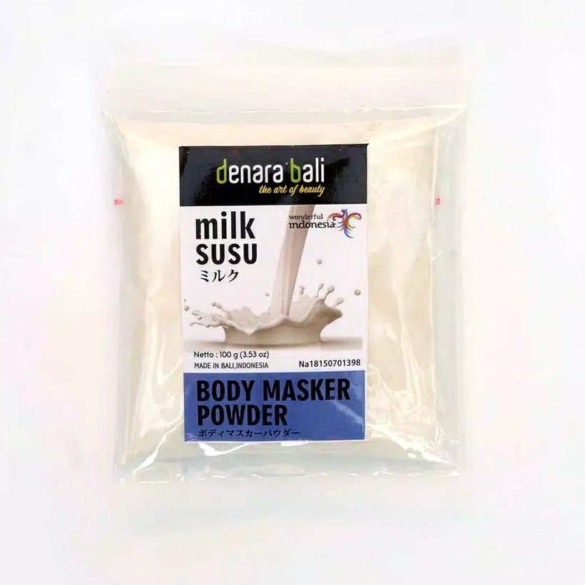 Denara Bali Body Masker Powder Milk Bath Susu 1 Kg