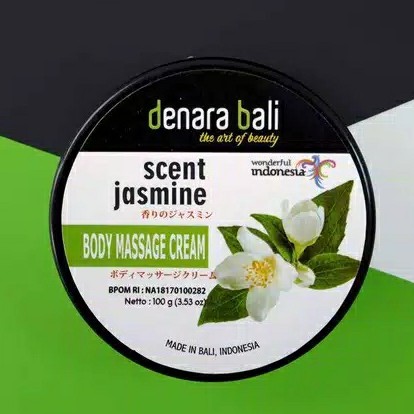 Denara Bali Body Massage Cream Krim Pijat Jasmine 100gr