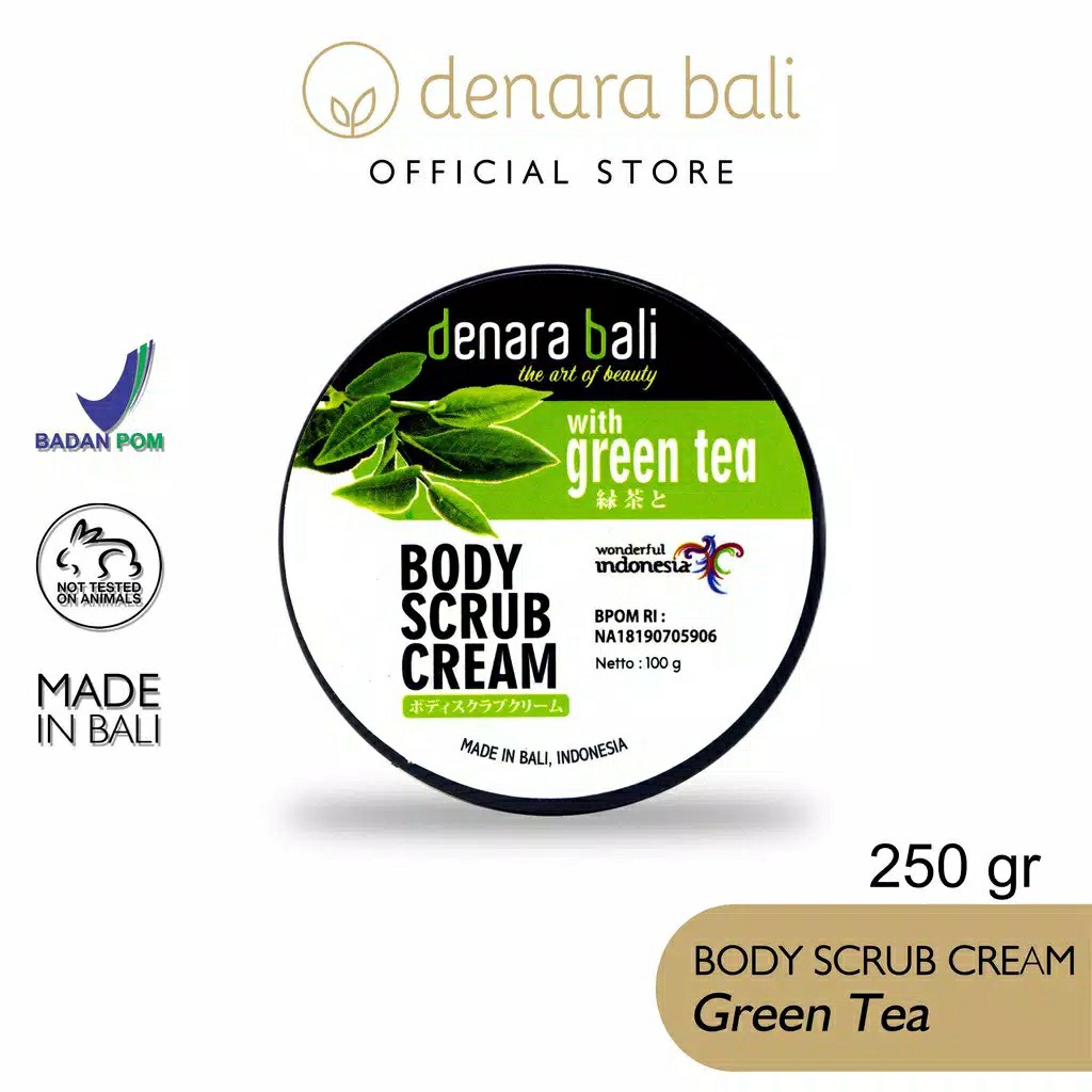 Denara Bali Body Scrub Cream 250 gr 2