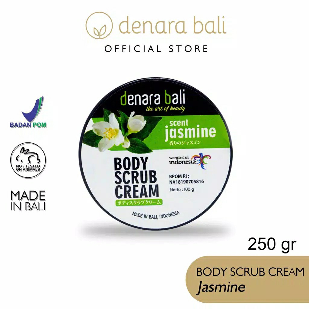 Denara Bali Body Scrub Cream 250 gr 3