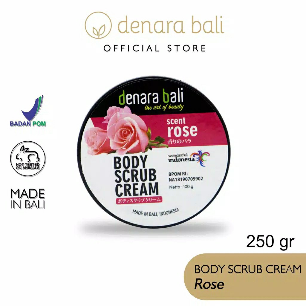 Denara Bali Body Scrub Cream 250 gr 4