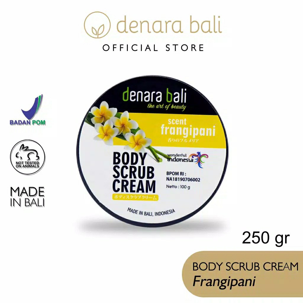 Denara Bali Body Scrub Cream 250 gr 5