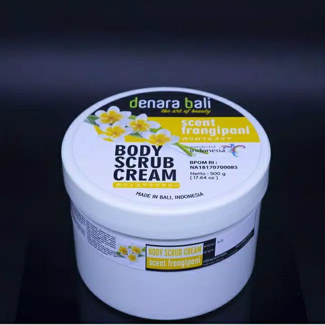 Denara Bali Body Scrub Cream 500gr 5