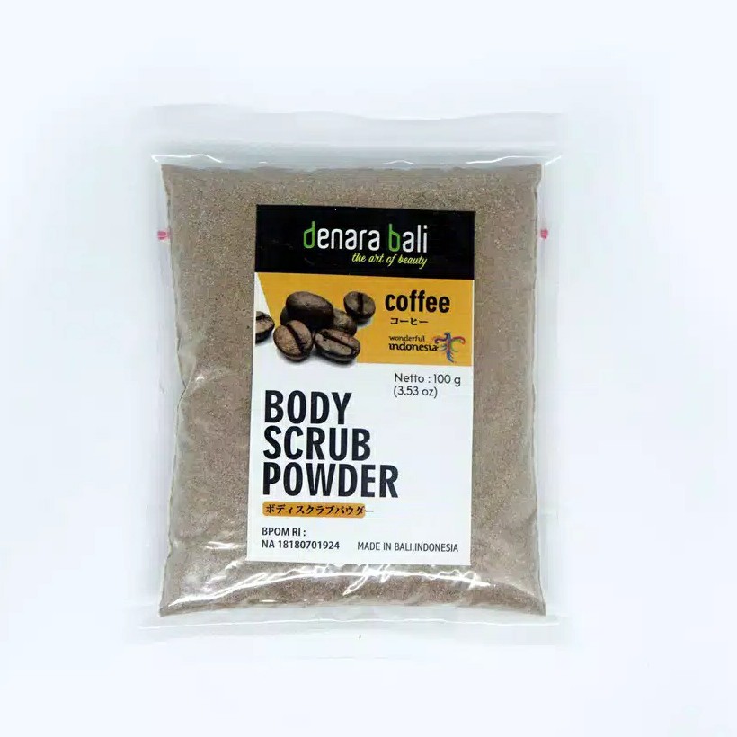 Denara Bali Body Scrub Powder Lulur Bubuk 100gr 3