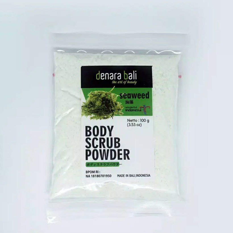 Denara Bali Body Scrub Powder Lulur Bubuk 100gr 5