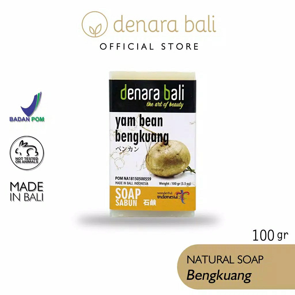 Denara Bali Natural Soap Bengkuang 100gr