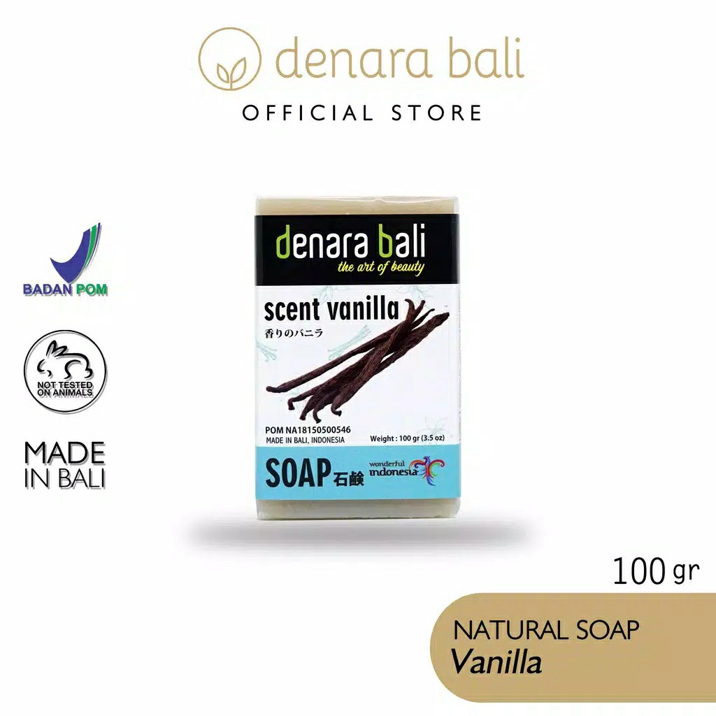 Denara Bali Natural Soap Sabun Alami 100gr 5