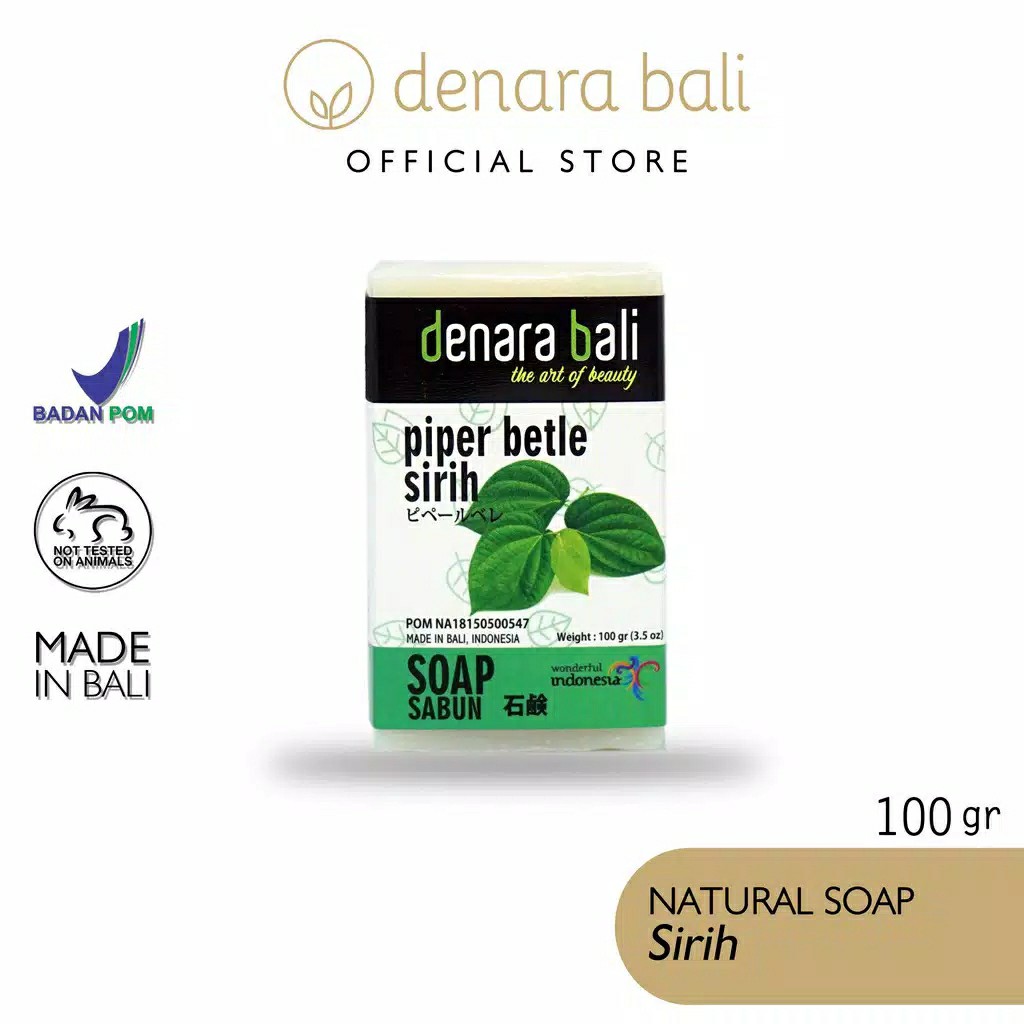 Denara Bali Natural Soap Sirih 100gr